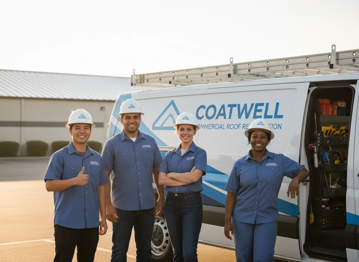 Commercial roof coating company in Davenport, CA
